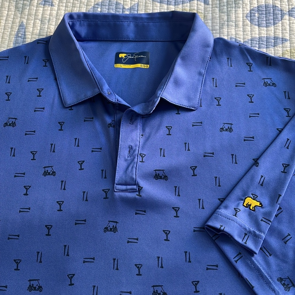 Jack Nicklaus Men's XL Golf Polo